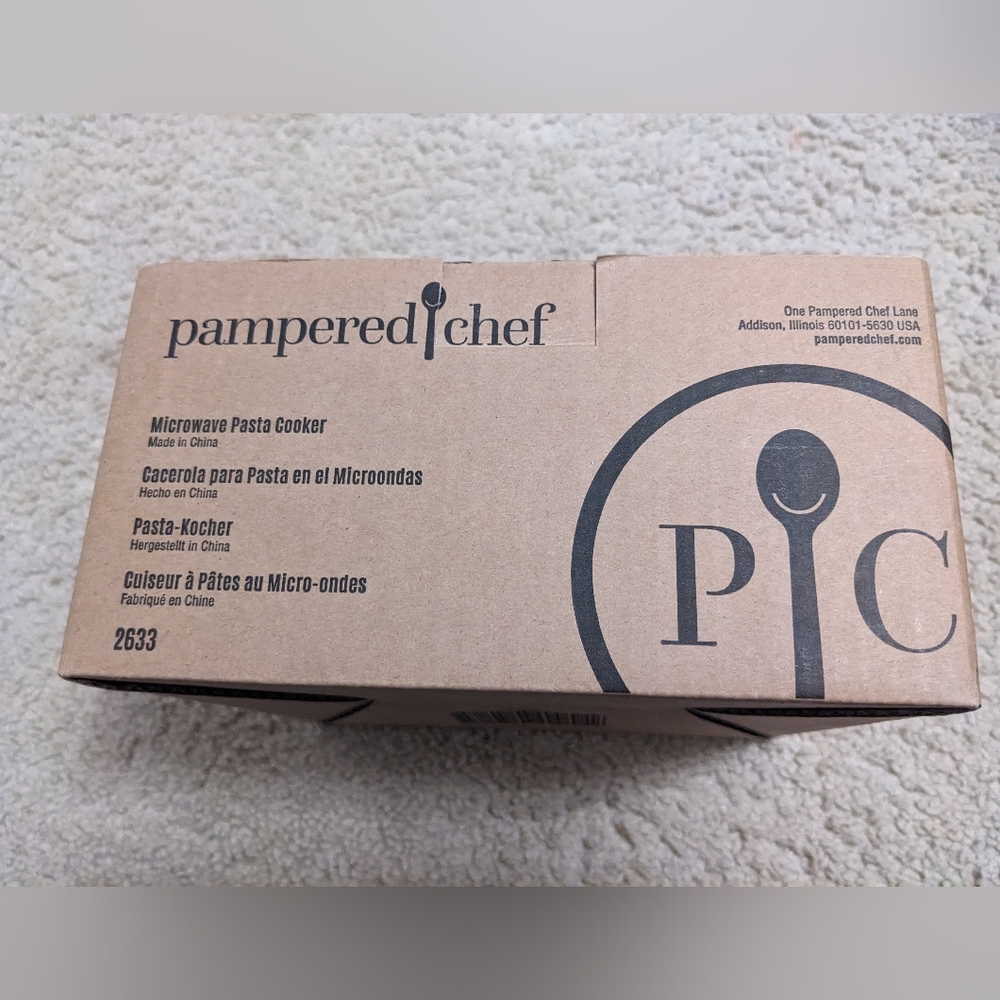 Pampered Chef Microwave Pasta Cooker